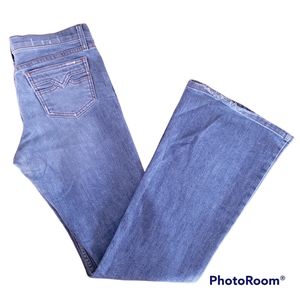 Vintage Bellbottom Flare Jeans -Tagged 30- USA Juicy Couture- Check Measurements